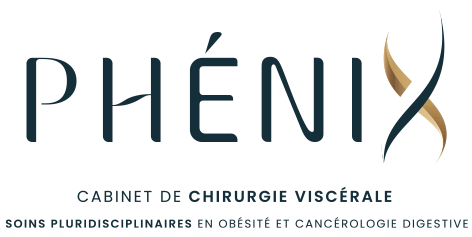 Logo du Centre Phœnix Grenoble – centre de santé spécialisé dans l’obésité et la cancérologie digestive
