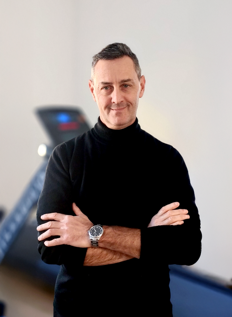 Portrait de Jérôme Vincent, kinésithérapeute au Centre Phénix