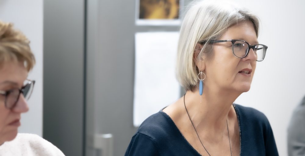 Patientes participant à une réunion ou un atelier collectif au Centre Phenix Grenoble dans le cadre de leur parcours de soins contre l’obésité